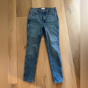 Madewell 10” High Rise Skinny Jeans